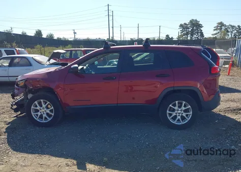 2015 Jeep Cherokee Sport z USA, uszkodzony, nr VIN 1C4PJMAB3FW564718